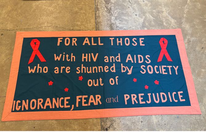 Tate Modern exhibits UK AIDS Quilt, a powerful tribute to people lost to AIDS