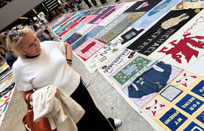 Tate Modern exhibits UK AIDS Quilt, a powerful tribute to people lost to AIDS