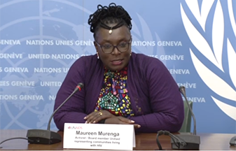 Maureen Murenga, Activist and Unitaid board member representing communities living with HIV: